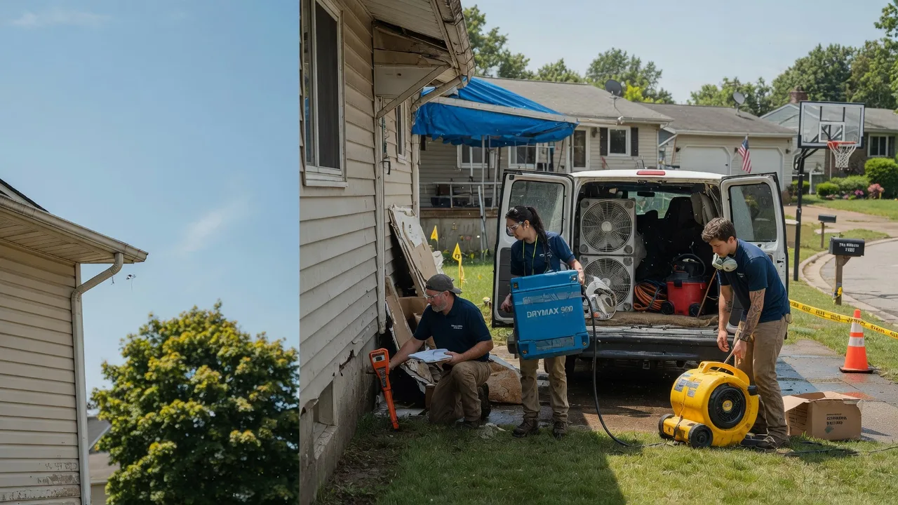 Ceiling Leak Cleanup in Lake Saint Louis, MO near me