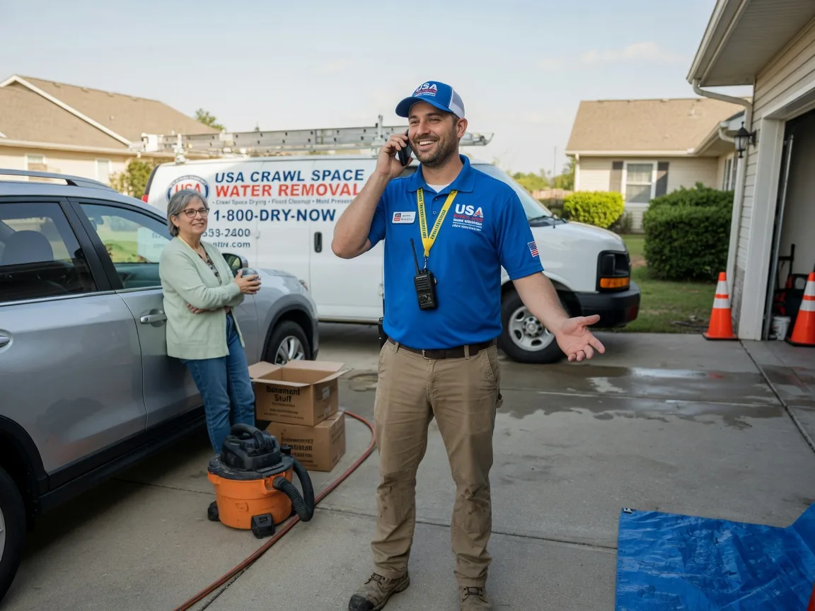Crawl Space Water Removal Lake Saint Louis, MO FAQs
